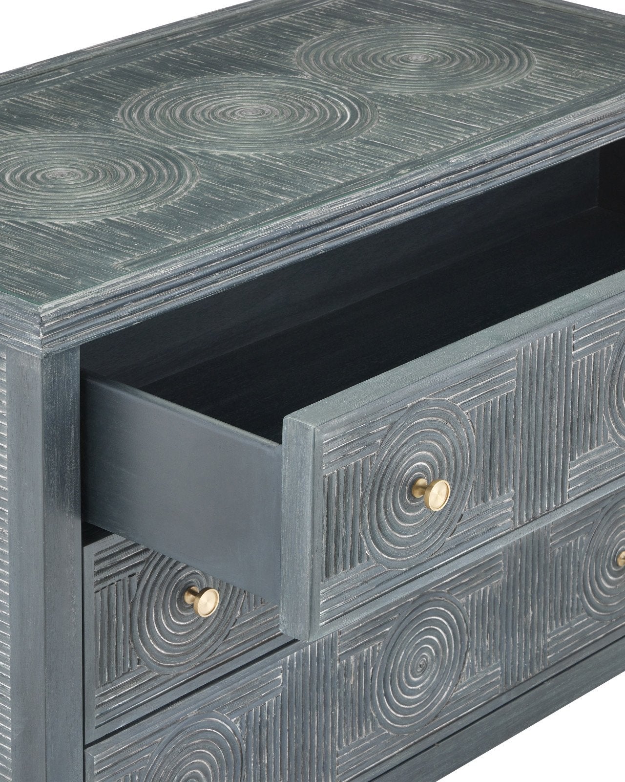 Santos Vintage Navy Large Chest